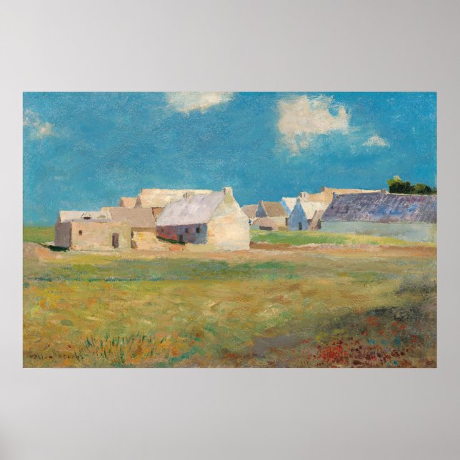 Póster Aldea Breton - Bella Artes Odilon Redon (Frente)