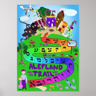 Póster Alef Land Trail Poster/Juego