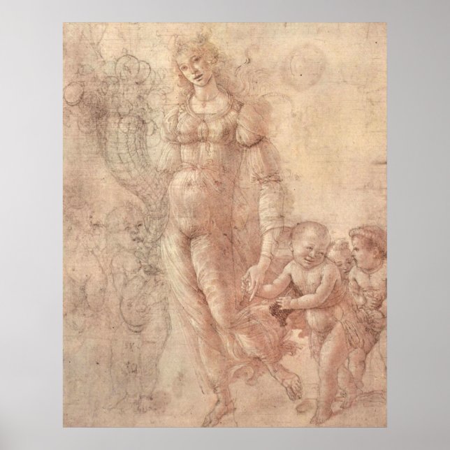 Póster Alegoría de abundancia (Frente)