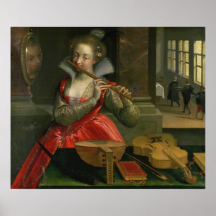 Póster Alegoría de la música, c.1600