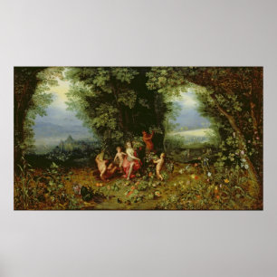 Póster Alegoría de la Tierra