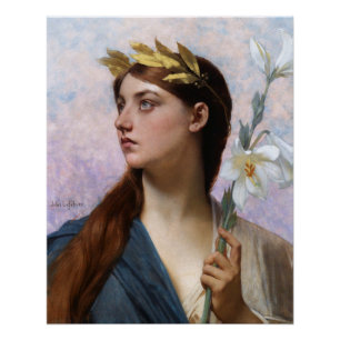 Póster Alegoría de la victoria de Jules Joseph Lefebvre