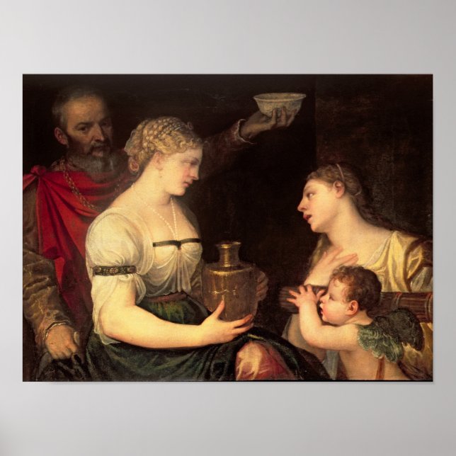 Póster Alegoría de la vida casada (Frente)