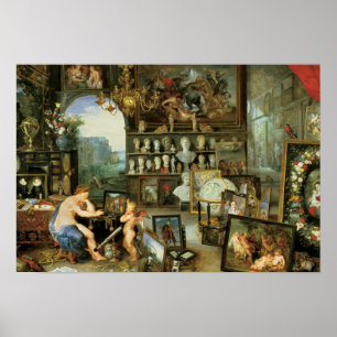 Póster Alegoría de la vista