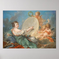 Alegoría de pintura, 1765 (aceite sobre lienzo)