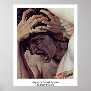 Póster Alegoría Del Triunfo De Venus Por Angelo Bronzino