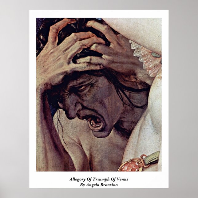 Póster Alegoría Del Triunfo De Venus Por Angelo Bronzino (Frente)