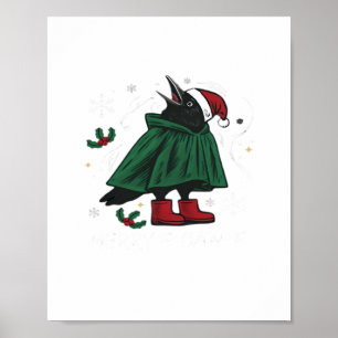 Póster Alegre estilo gráfico divertido Caw F