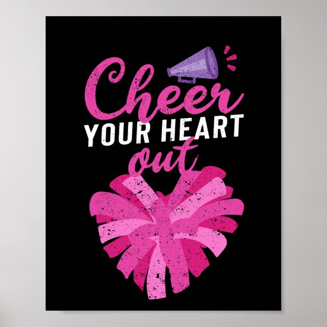 Póster Alegre Su Corazón Alegre Alegre Alegre (Frente)