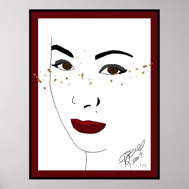 Póster Alegría (Frente)