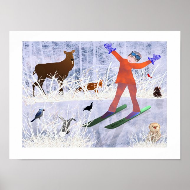 Póster Alegría al Poster de diseño creativo de LeeMarie e (Frente)