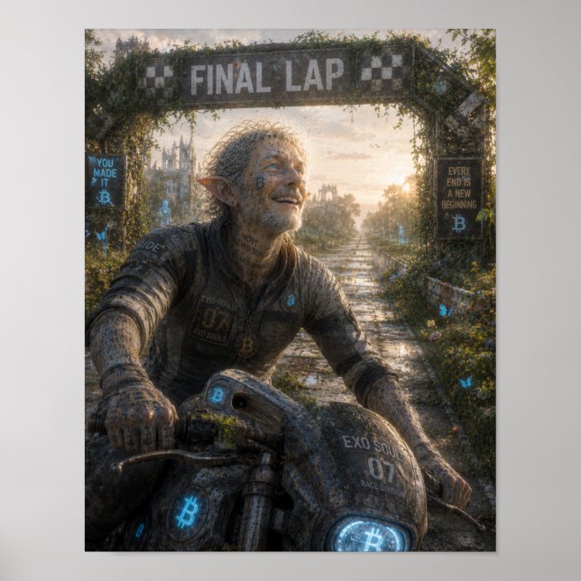 Póster Alegría / Corredor / Última Vuelta (Frente)