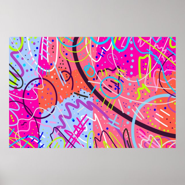 Póster Alegría de experiencias (Frente)