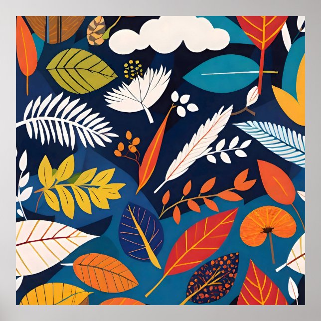 Póster Alegría de otoño N018 (Frente)