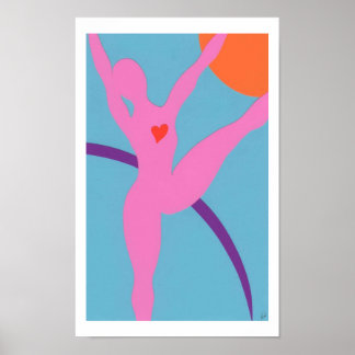 Póster Alegría en baile