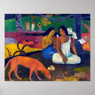 Póster Alegría, Gauguin