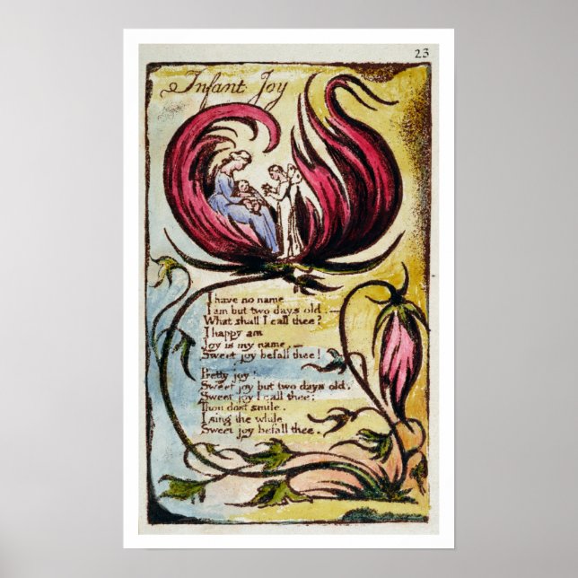 Póster 'Alegría infantil', plato 23 de 'Canciones de inoc (Frente)