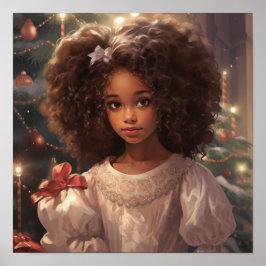 Póster Alegría negra en los Navidades - Domingo mejor