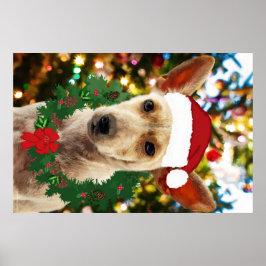 Póster Alegría por el cachorro