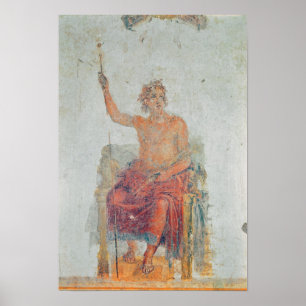 Póster Alejandro el Grande, posiblemente como Zeus