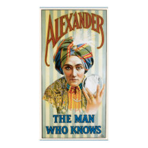 Alejandro, el hombre que sabe, el Poster de la mag