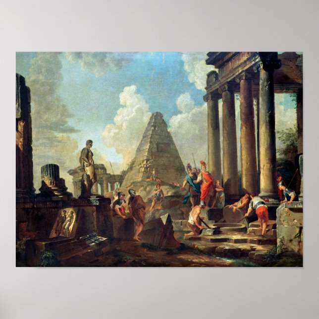 Póster Alejandro III el Grande antes de la Tumba (Frente)