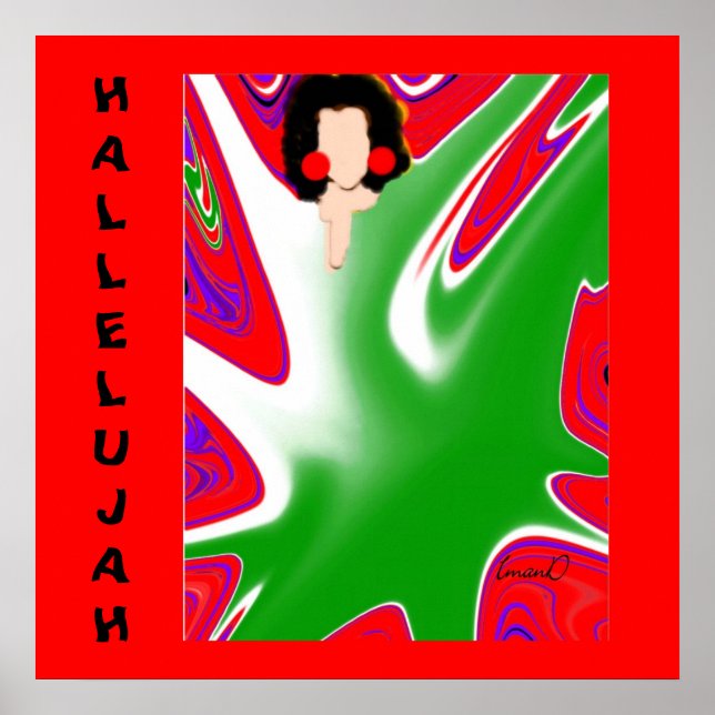 Póster ¡Aleluya! lienzo (Frente)