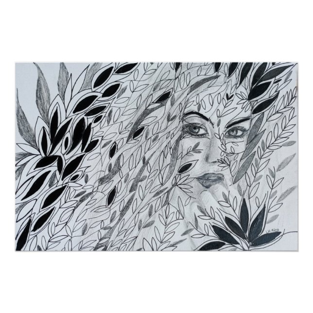 Póster Além do Véu (Anverso)