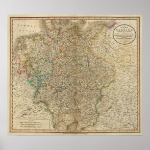 Póster Alemania, Austria, Bohemia