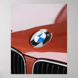 Póster Alemania, Baviera-Baviera, Múnich. BMW Welt Car 2