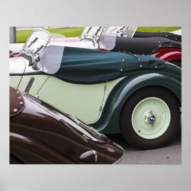 Póster Alemania, Bayern-Baviera, Munich. BMW Welt Car 4 (Frente)