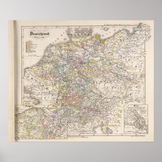 Póster Alemania de 1649 a 1792 (Frente)
