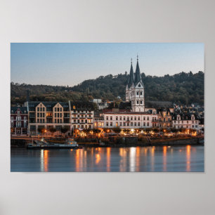 Póster Alemania de Boppard