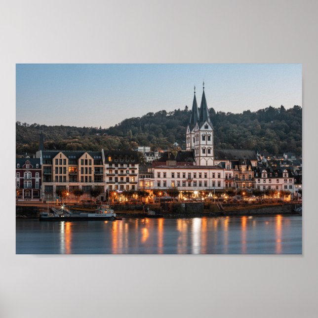 Póster Alemania de Boppard (Frente)