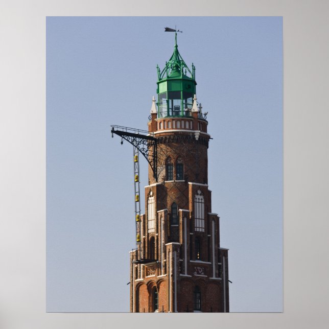 Póster Alemania, Estado de Bremen, Bremerhaven. Puerto (Frente)