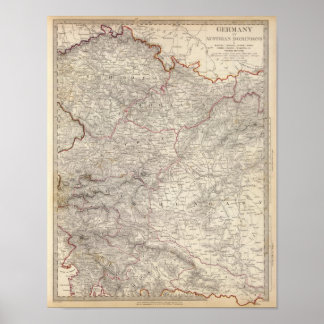 Póster Alemania IV Dominios austriacos I