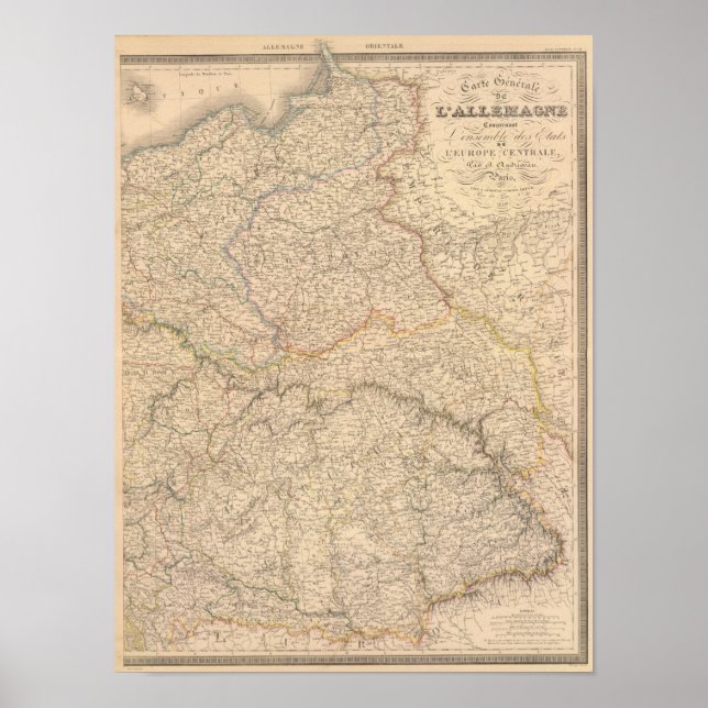 Póster Alemania Oriental (Frente)