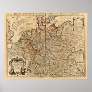 Póster Alemania y Austria