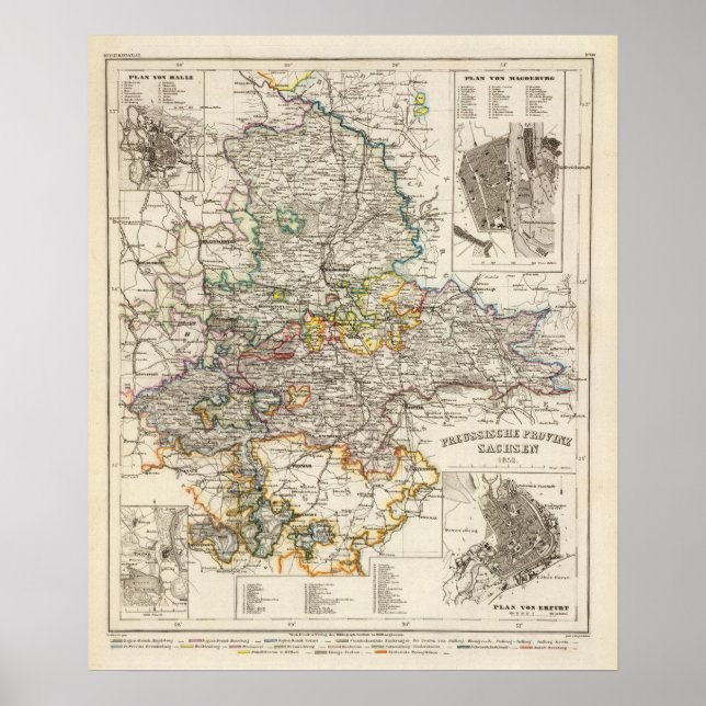 Póster Alemania y Prusia (Frente)