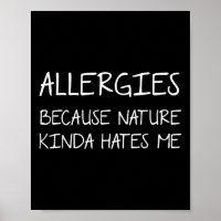 Alergias divertidas citan Chiste de alergia estaci