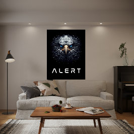 Póster Alerta de águila