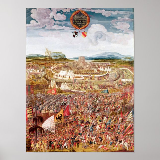 Póster Alesia Besieged by Julius Caesar (Frente)