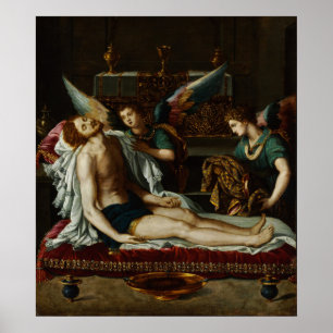 Póster Alessandro Allori - Cuerpo de Cristo Anotado