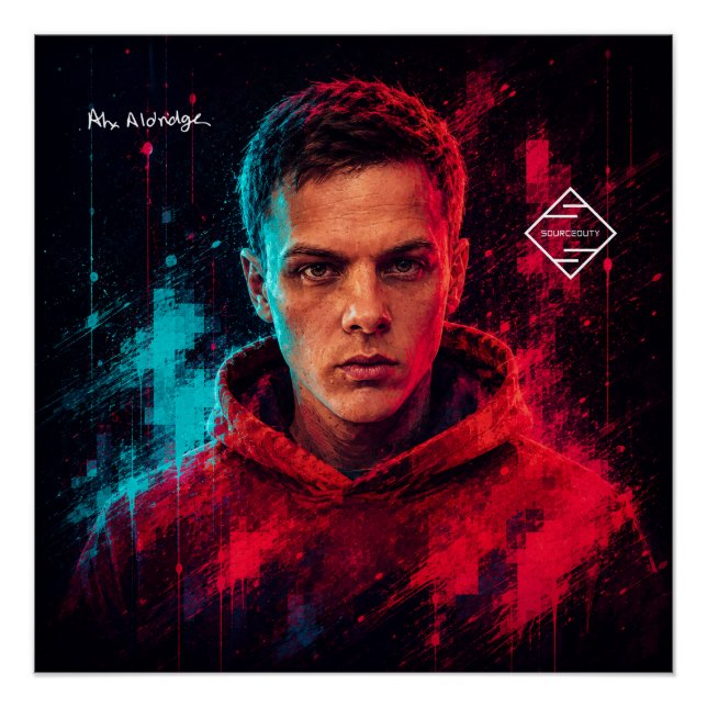 Póster Alex Aldridge (Anverso)