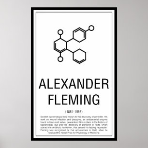 Póster Alexander Fleming