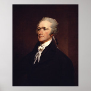 Póster Alexander Hamilton American Founding Padre