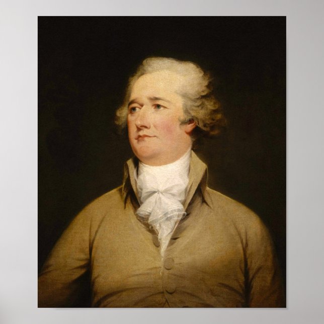Póster Alexander Hamilton — Padre Fundador (Frente)