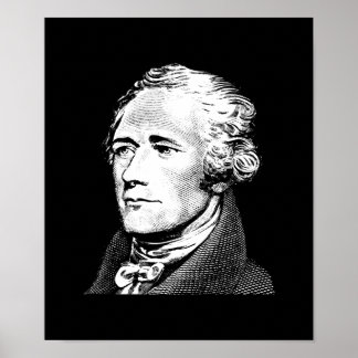 Póster Alexander Hamilton - Padre Fundador Gráfico