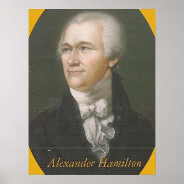 Póster Alexander Hamilton poster (Frente)
