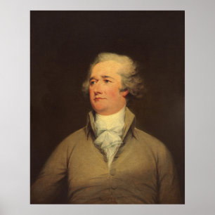 Póster Alexander Hamilton - Poster Bella Artes de John Tr